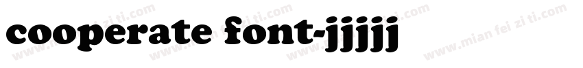 cooperate font字体转换
